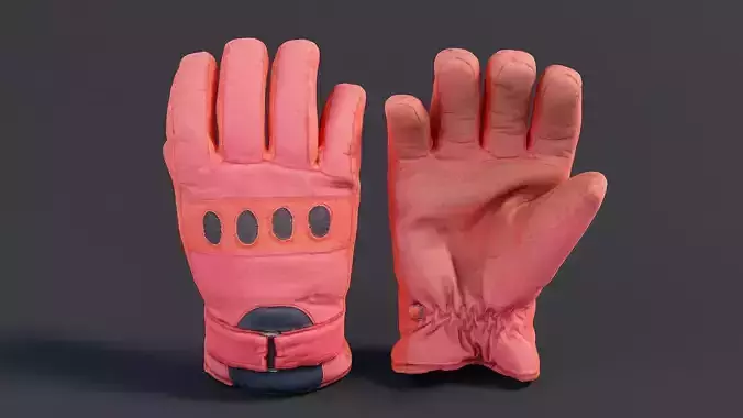 Used Red Glove