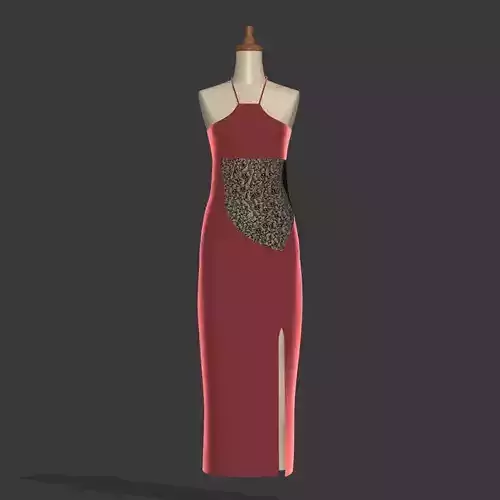 Dress on mannequin