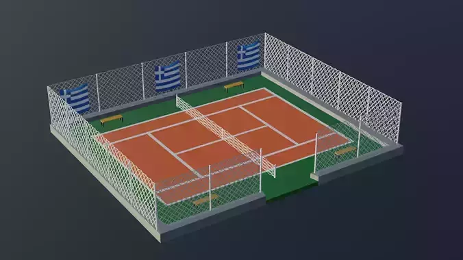 Tennis Court - Greece