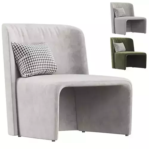 Domkapa Legacy Armchair Low-poly 3D model
