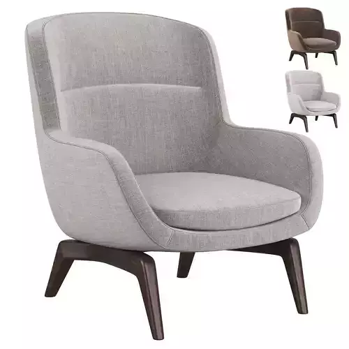Minotti Belt armchair