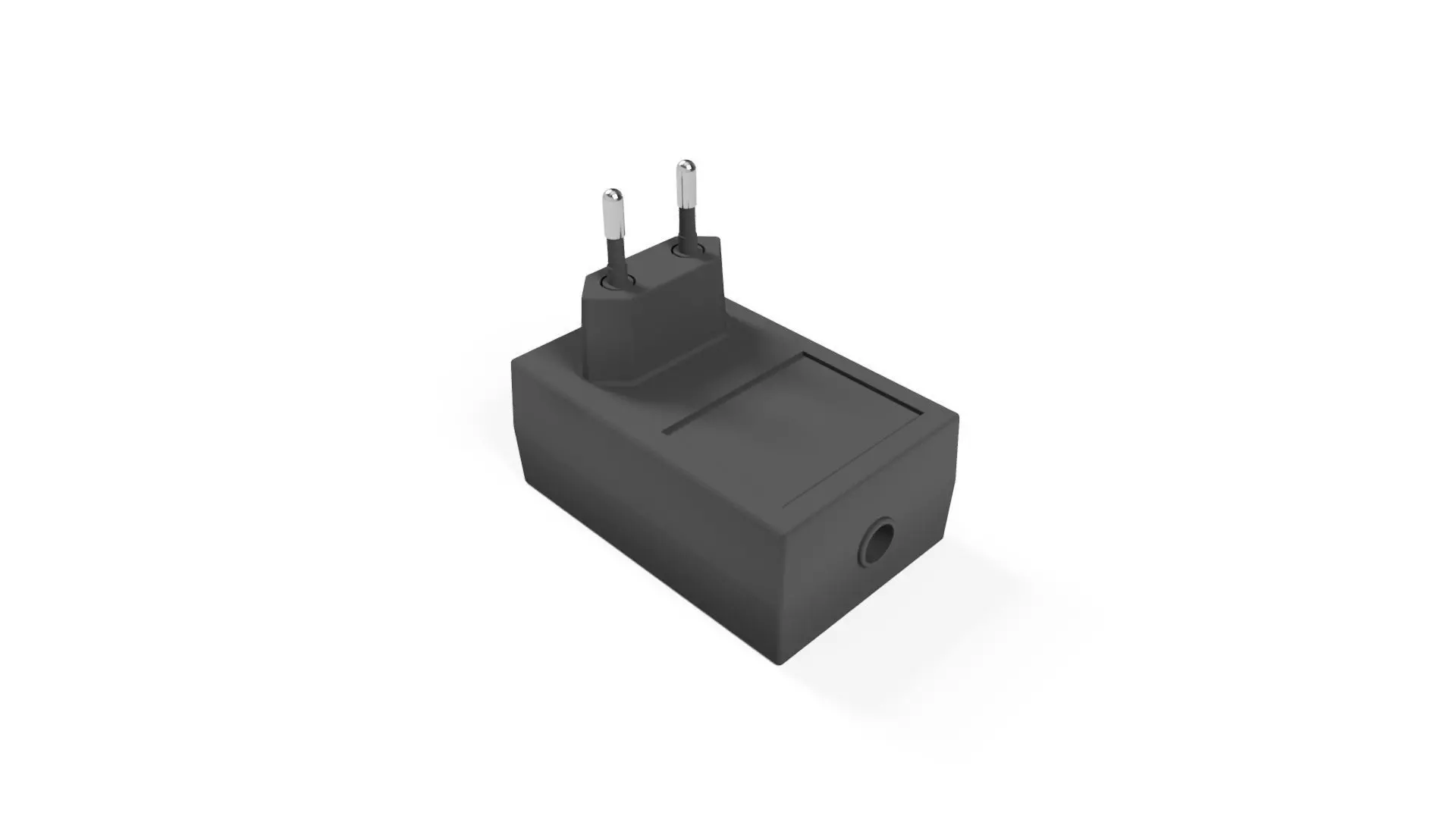 CHARGING ADAPTER Low-poly 3D model_0