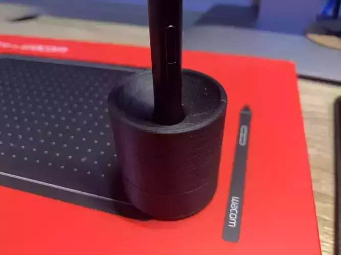 PEN HOLDER for WACOM ONE 3D print model