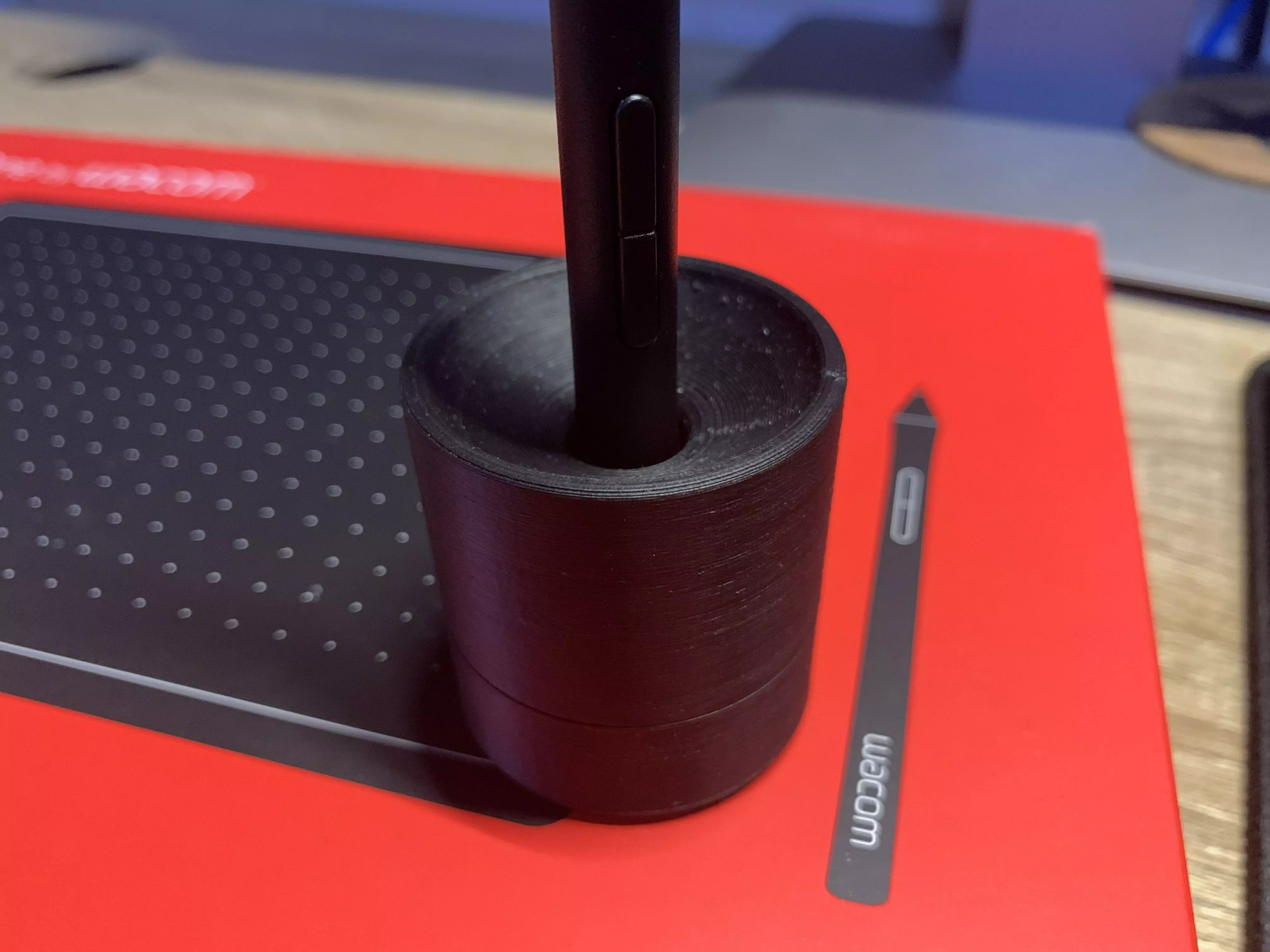 PEN HOLDER for WACOM ONE 3D print model_0
