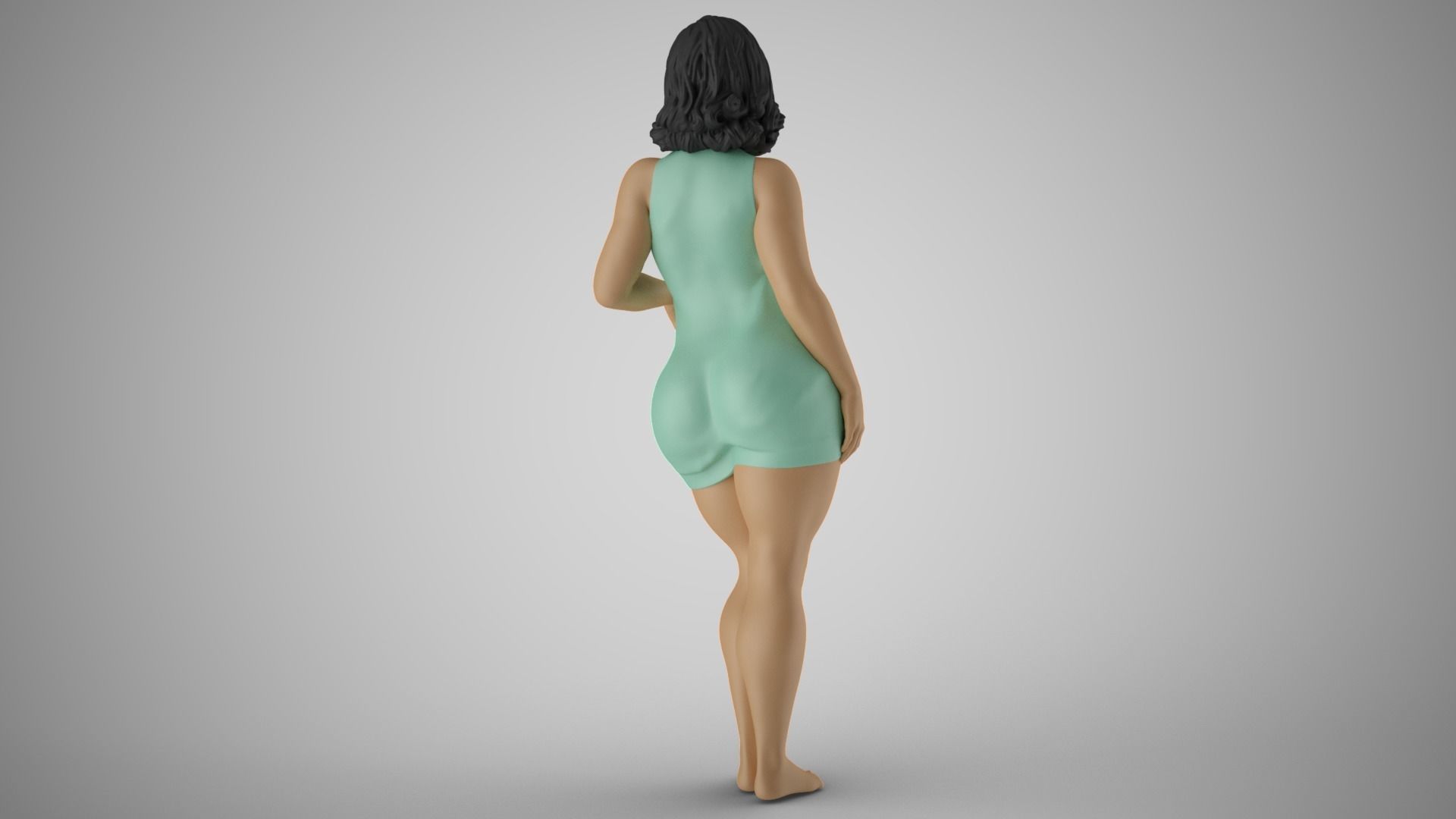 Striking Beauty 3D print model_7