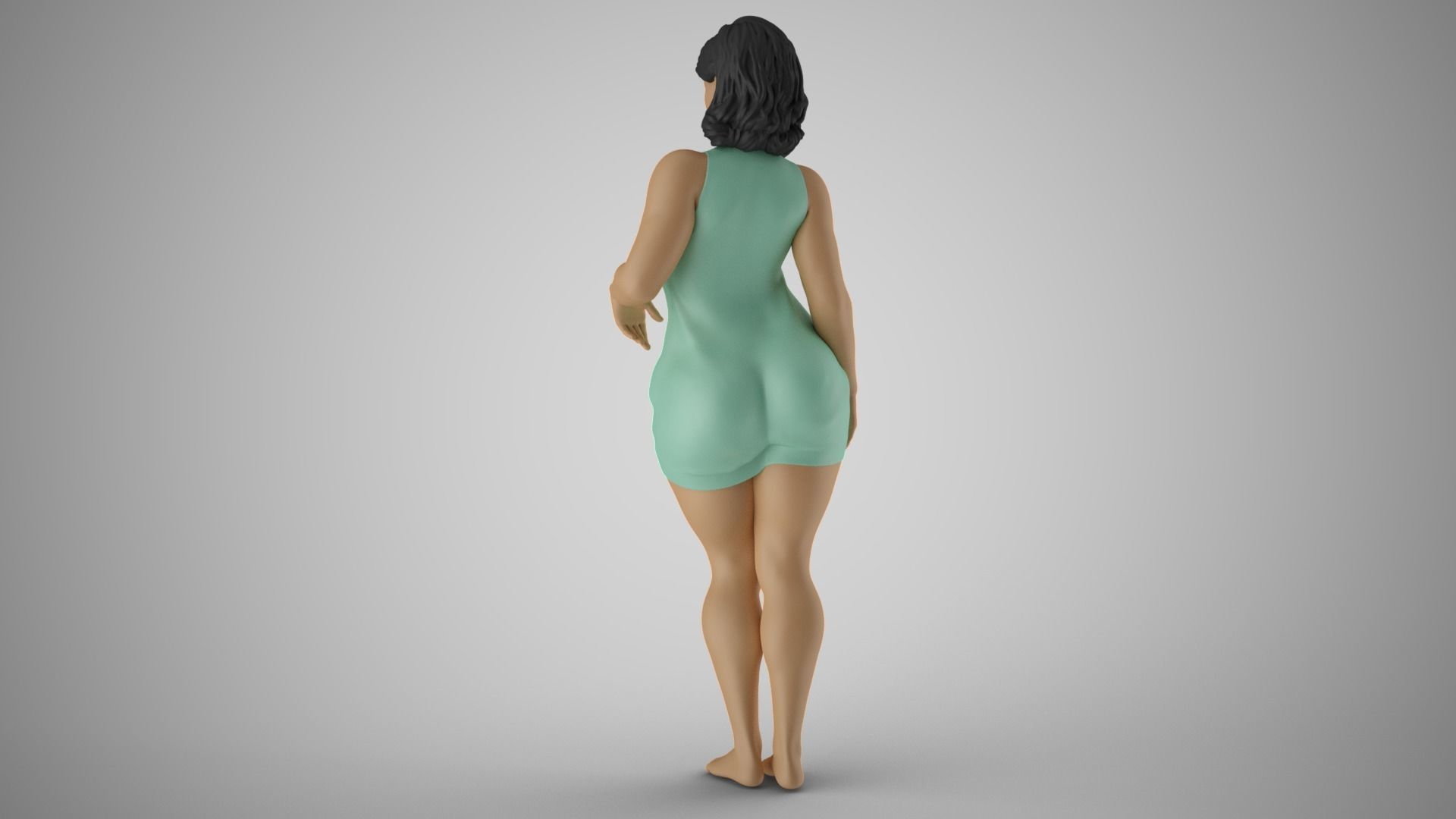 Striking Beauty 3D print model_8