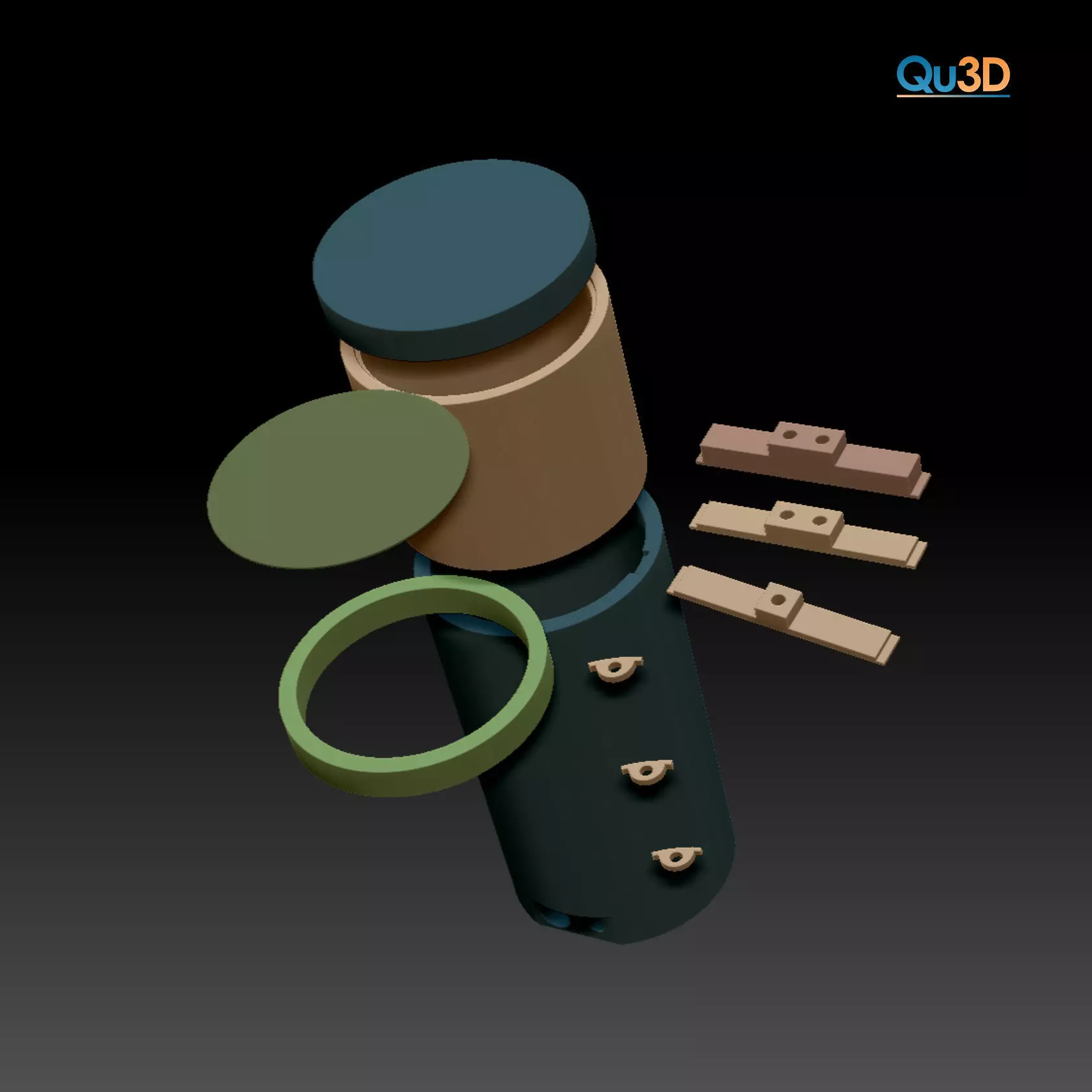 Beautiful lamp -High-end STL-3D Print Model High-Polygon 3D print model