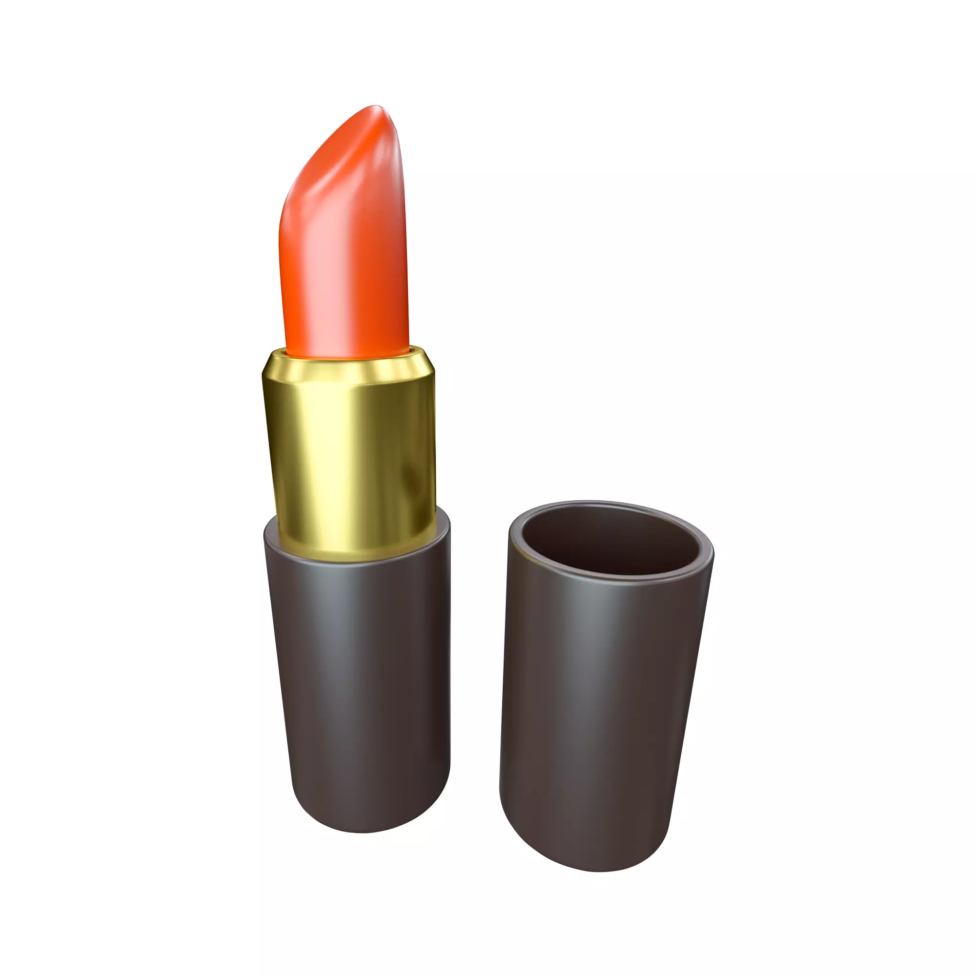lipstick in container Free 3D model