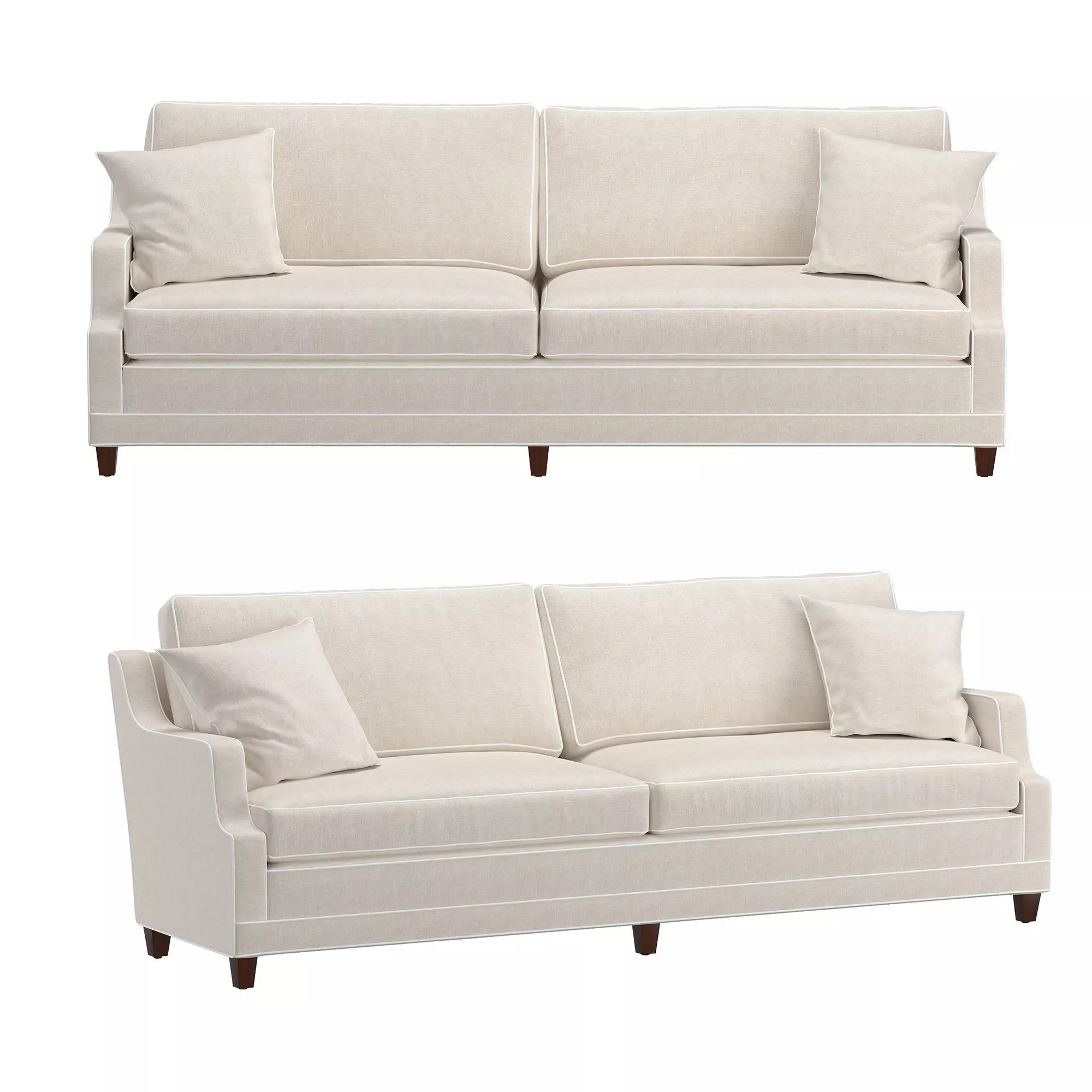 sofa Ashley 3D model_0