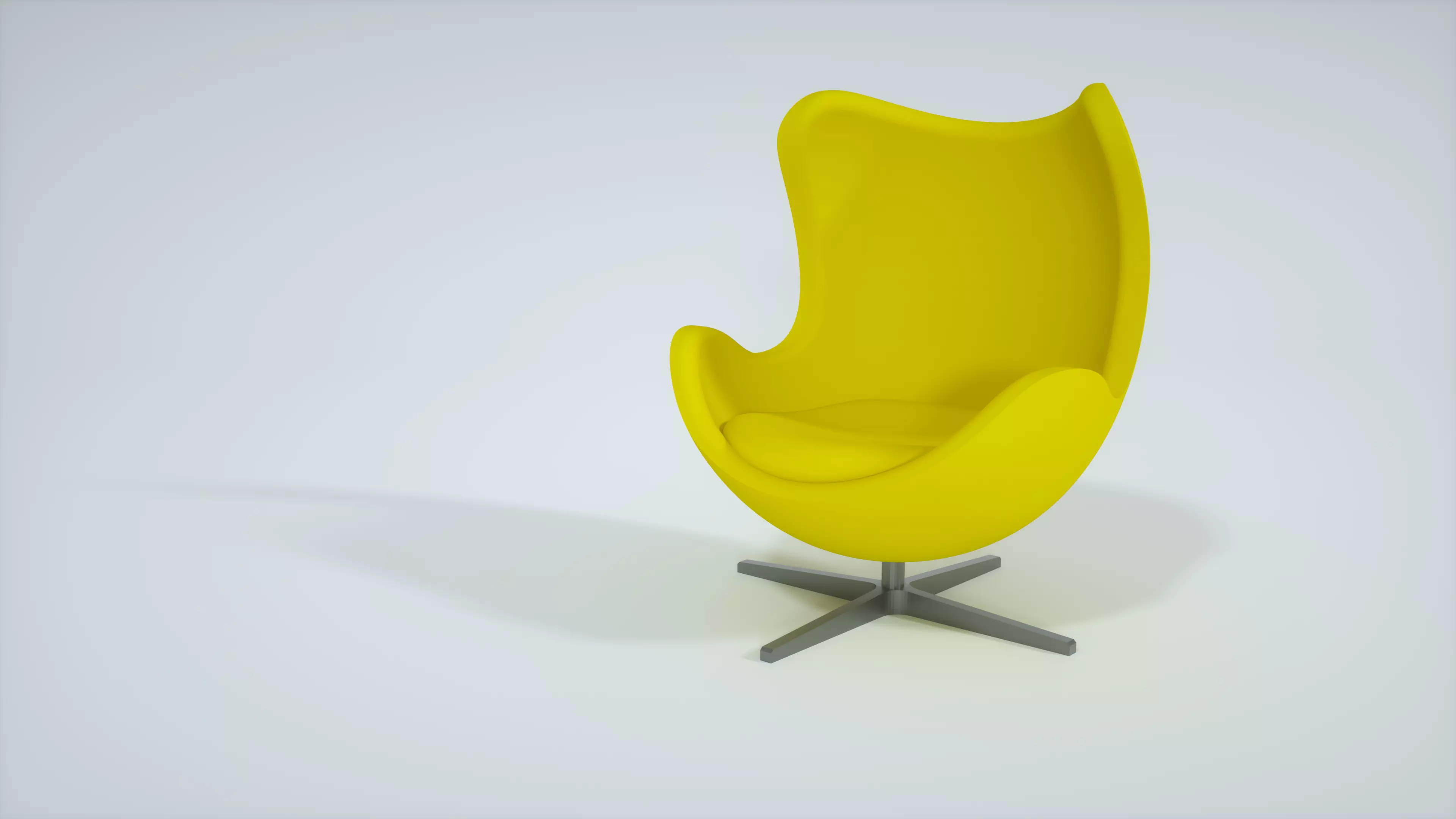 Egg Chair 3D print model_0