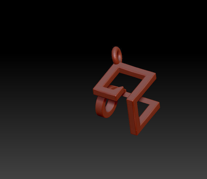 Zodiac 3d Necklace 3D print model_10