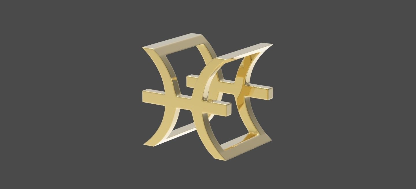 Zodiac 3d Necklace 3D print model_38