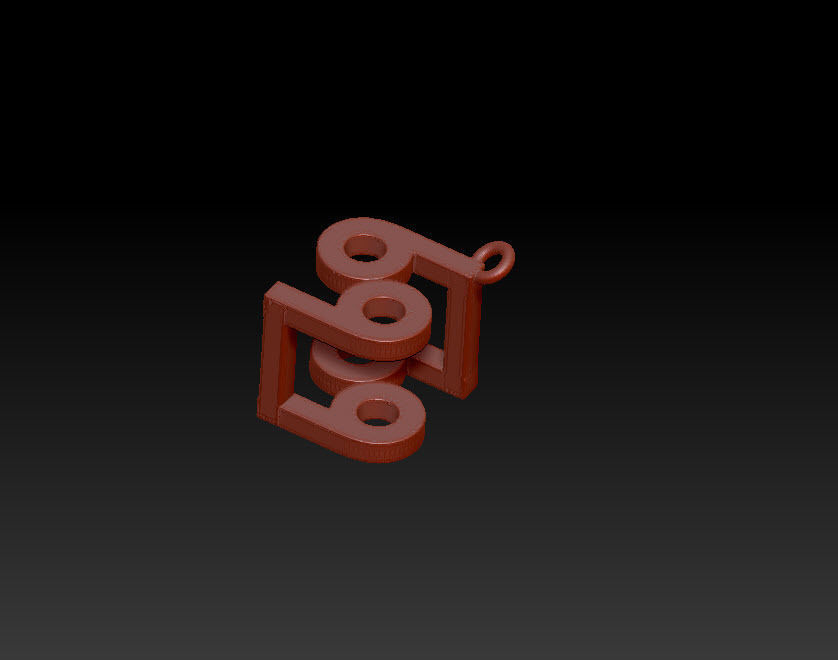 Zodiac 3d Necklace 3D print model_28