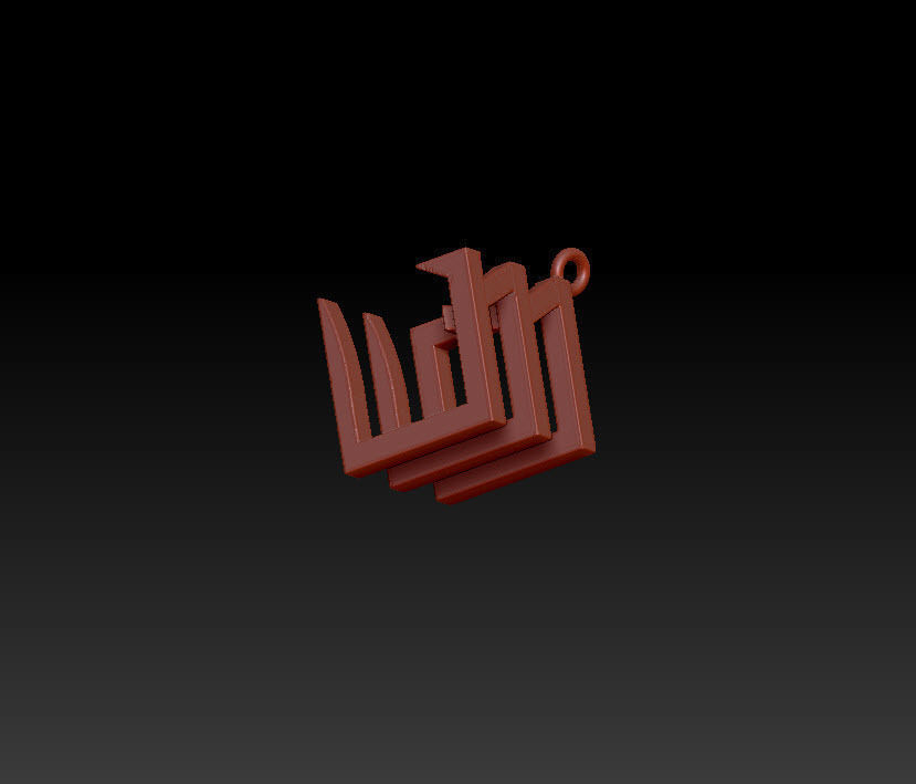 Zodiac 3d Necklace 3D print model_11