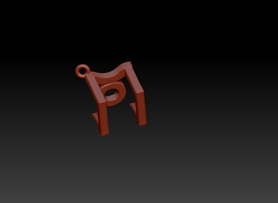 Zodiac 3d Necklace 3D print model_34