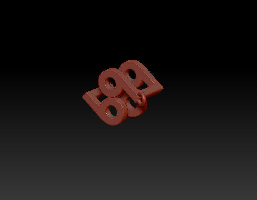 Zodiac 3d Necklace 3D print model_27