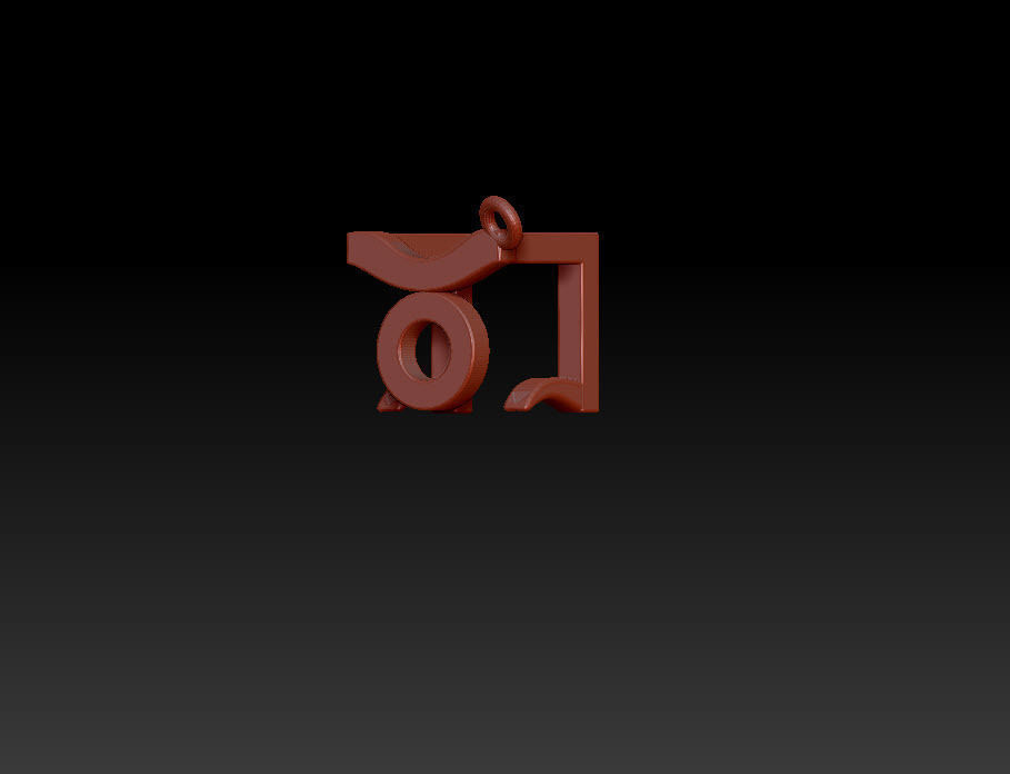 Zodiac 3d Necklace 3D print model_33