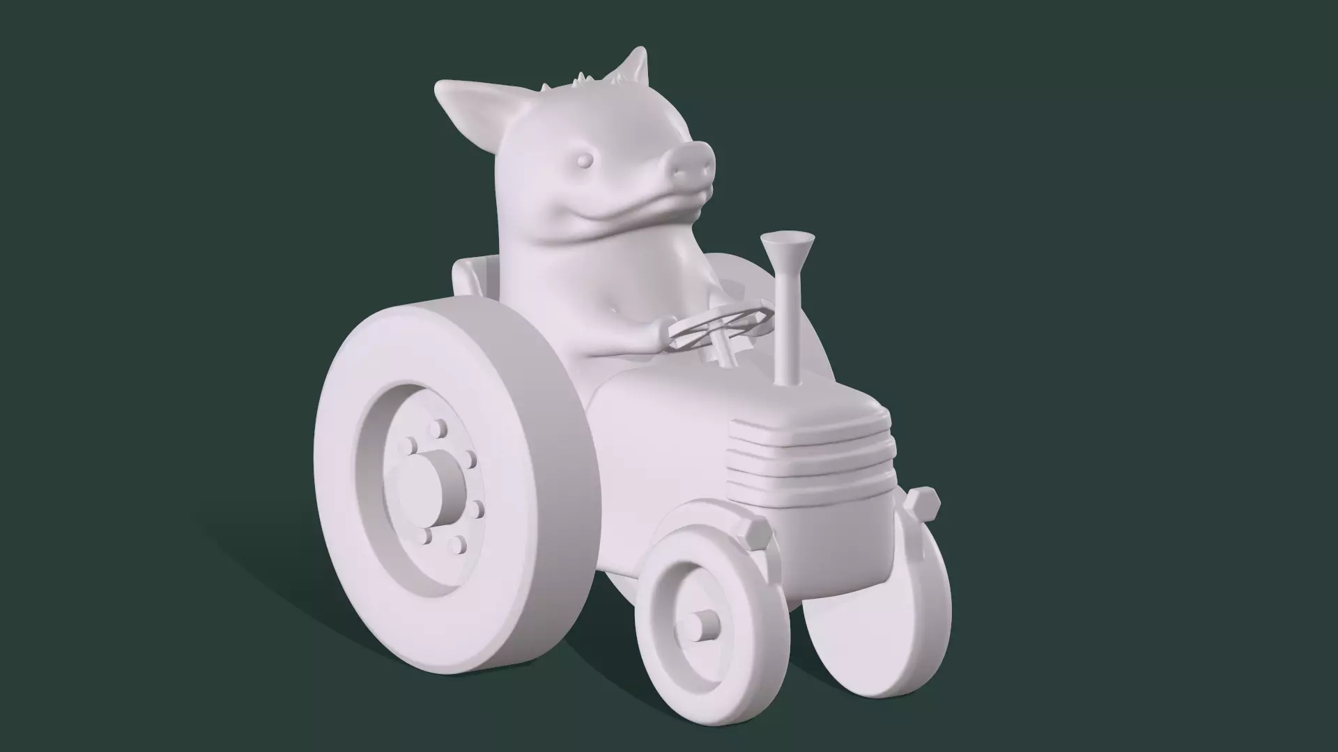 Piglet Peter Free 3D print model