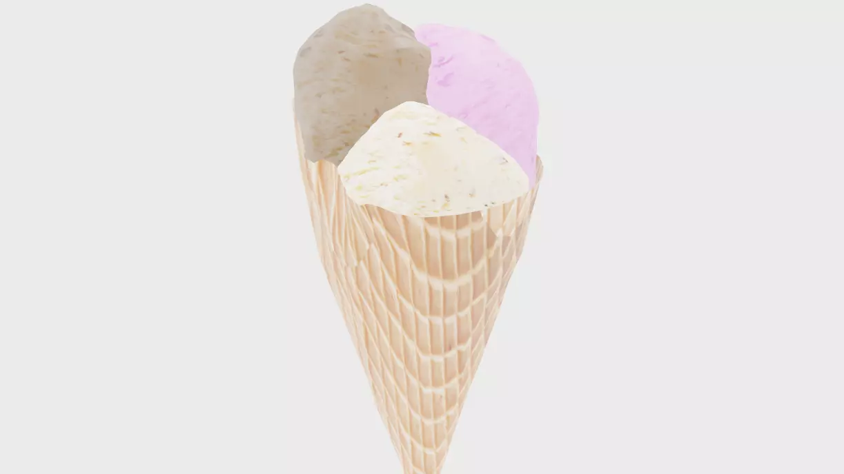Ice Cream Free 3D model