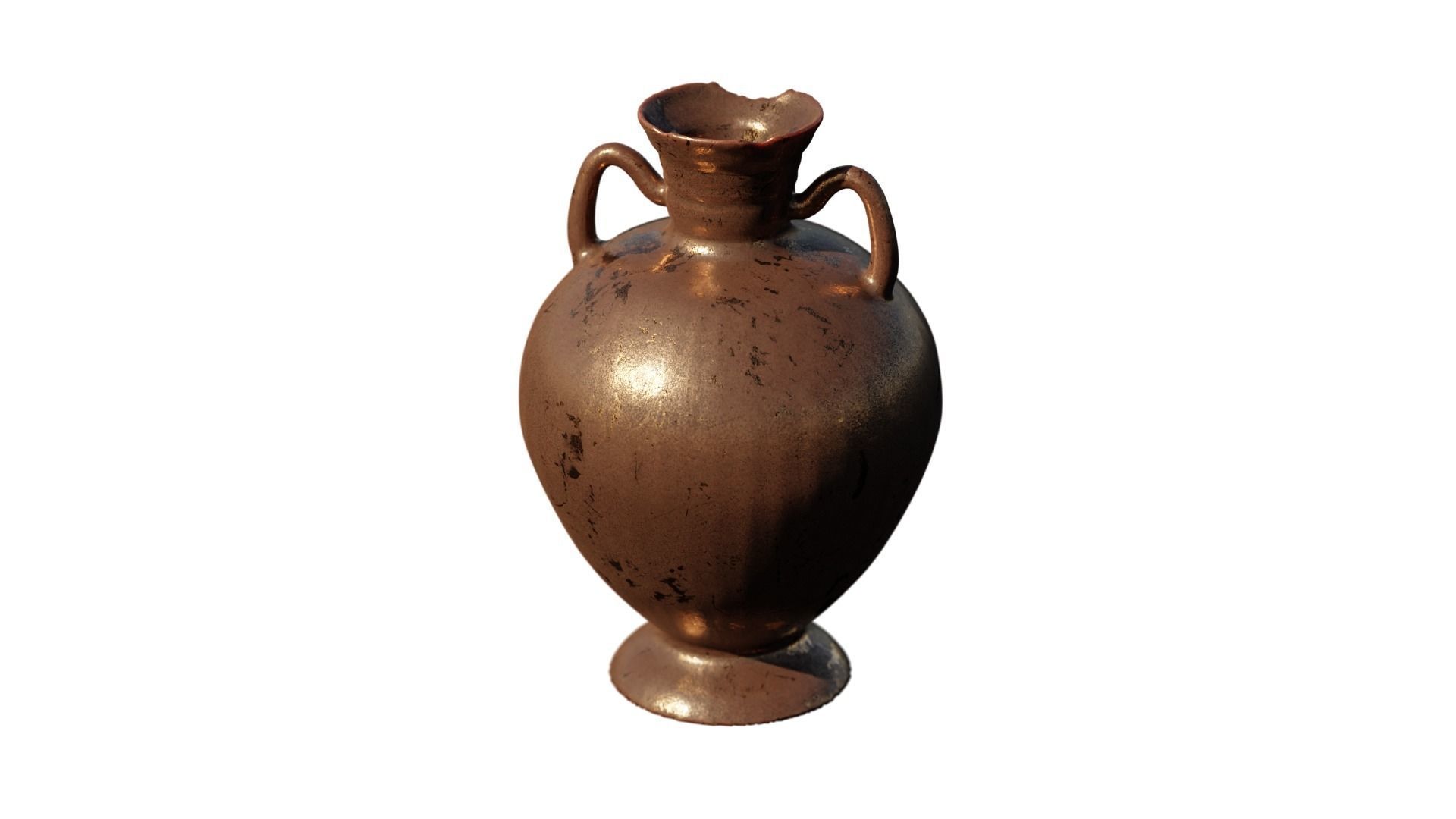 Old Jugs Pots and Vases collection 3D model_4