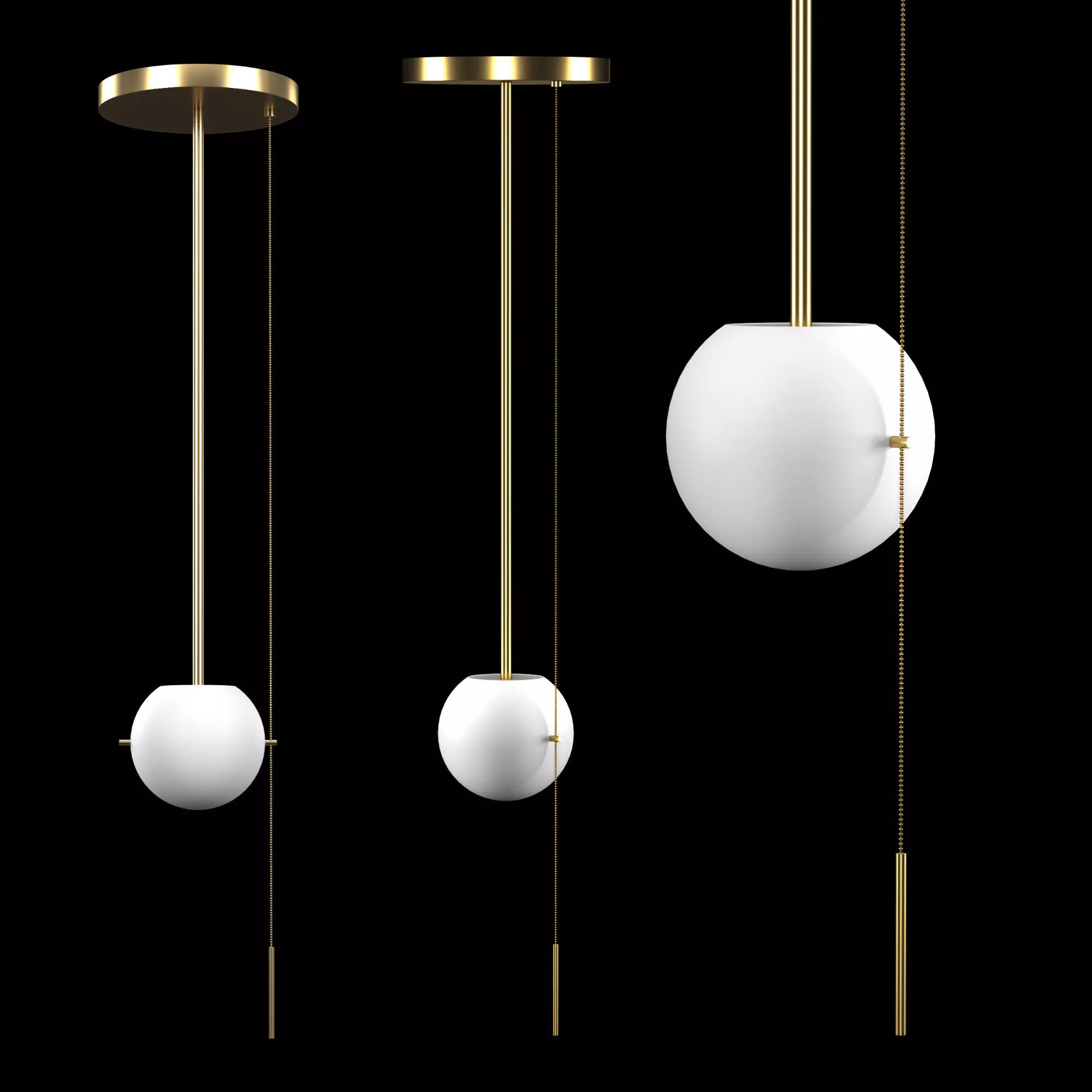 Signal Pendant 3D model_0