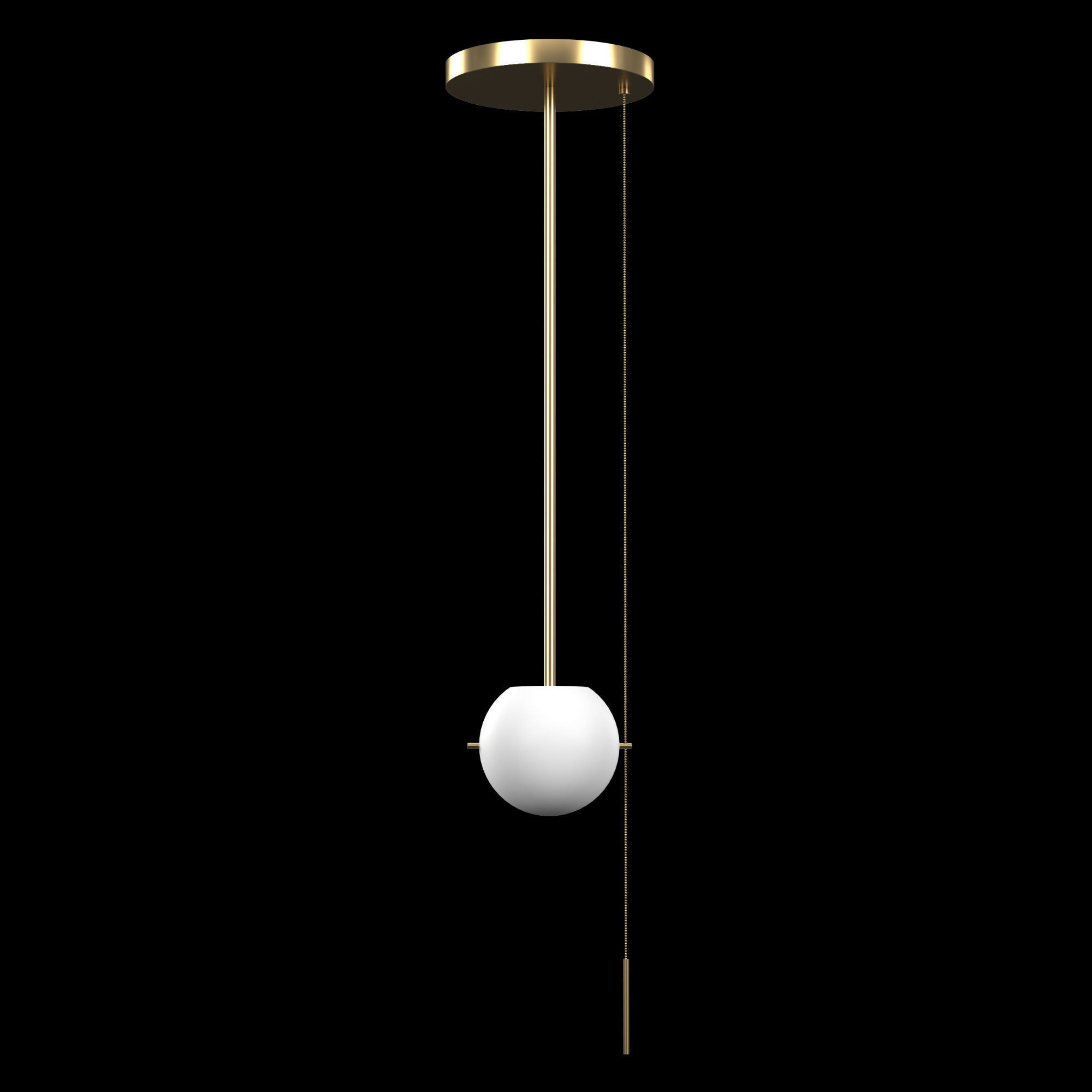 Signal Pendant 3D model_3