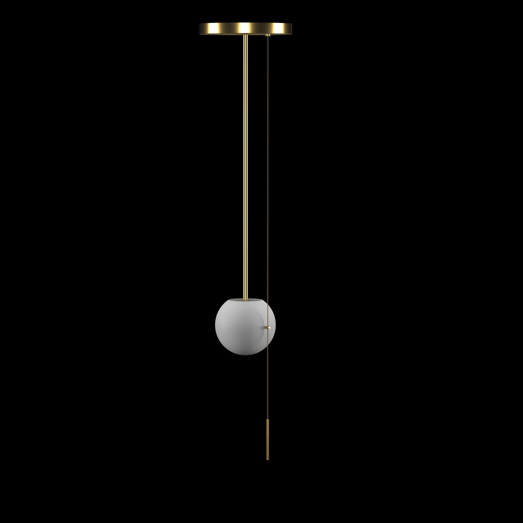Signal Pendant 3D model_1