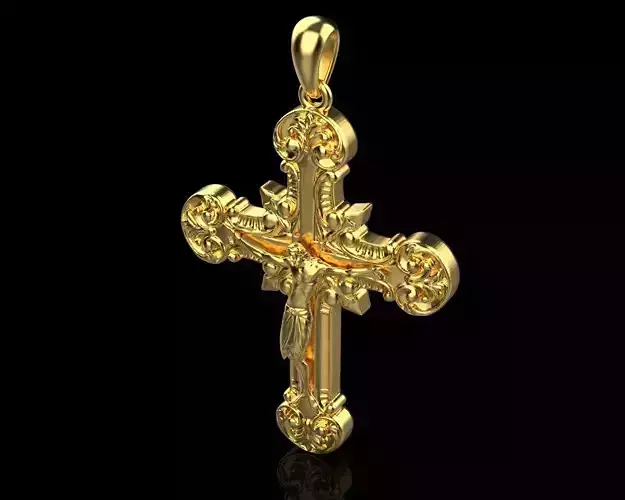 Silver cross 139  3D print model