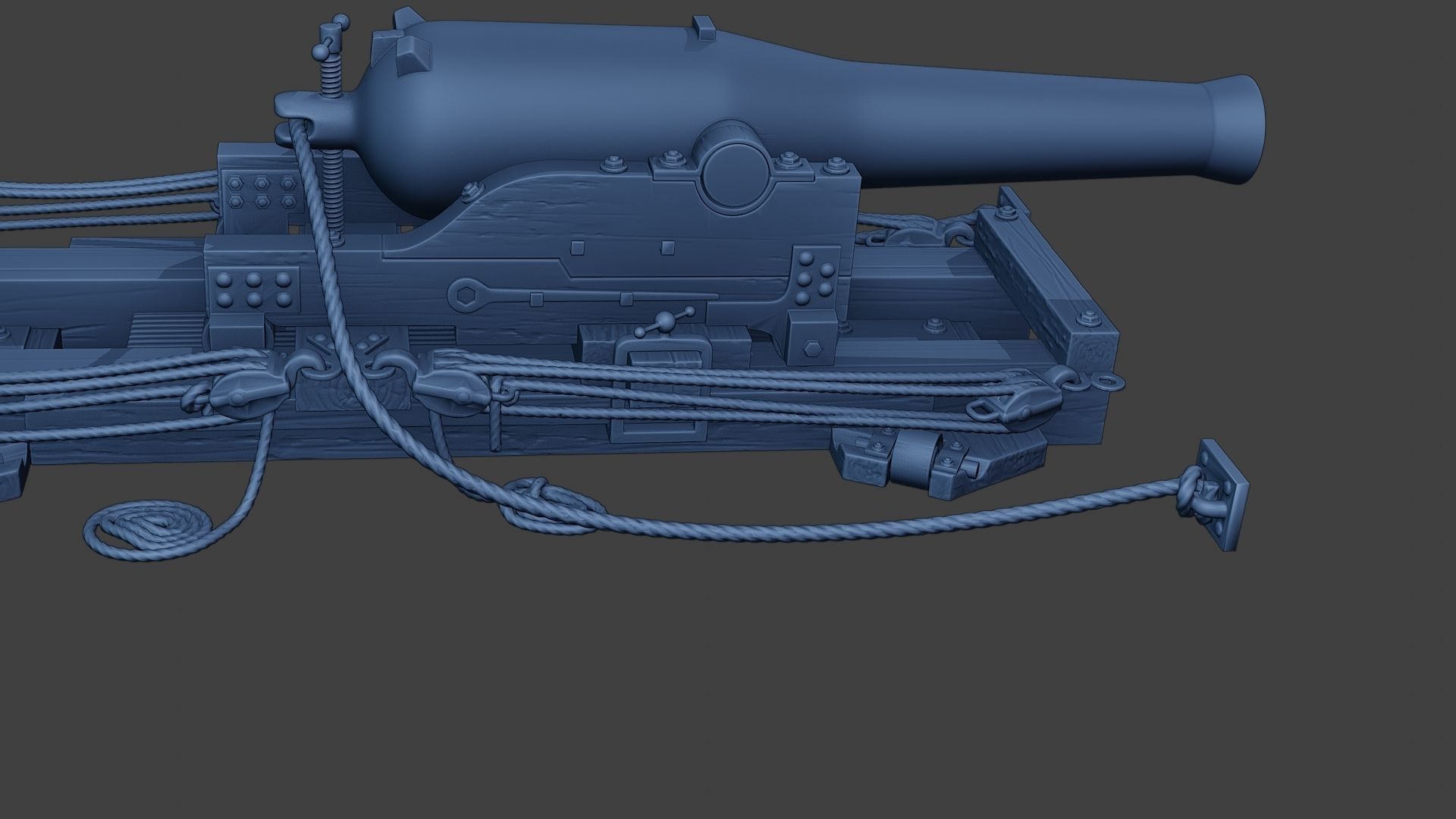 American civil war Dahlgren Cannon ACWDC 3D print model_10