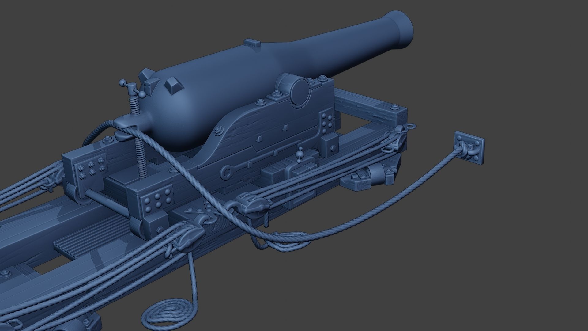 American civil war Dahlgren Cannon ACWDC 3D print model_9
