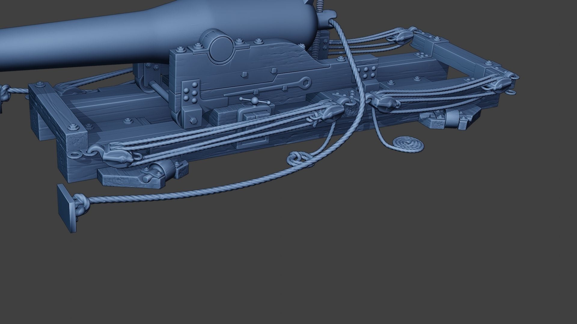 American civil war Dahlgren Cannon ACWDC 3D print model_4