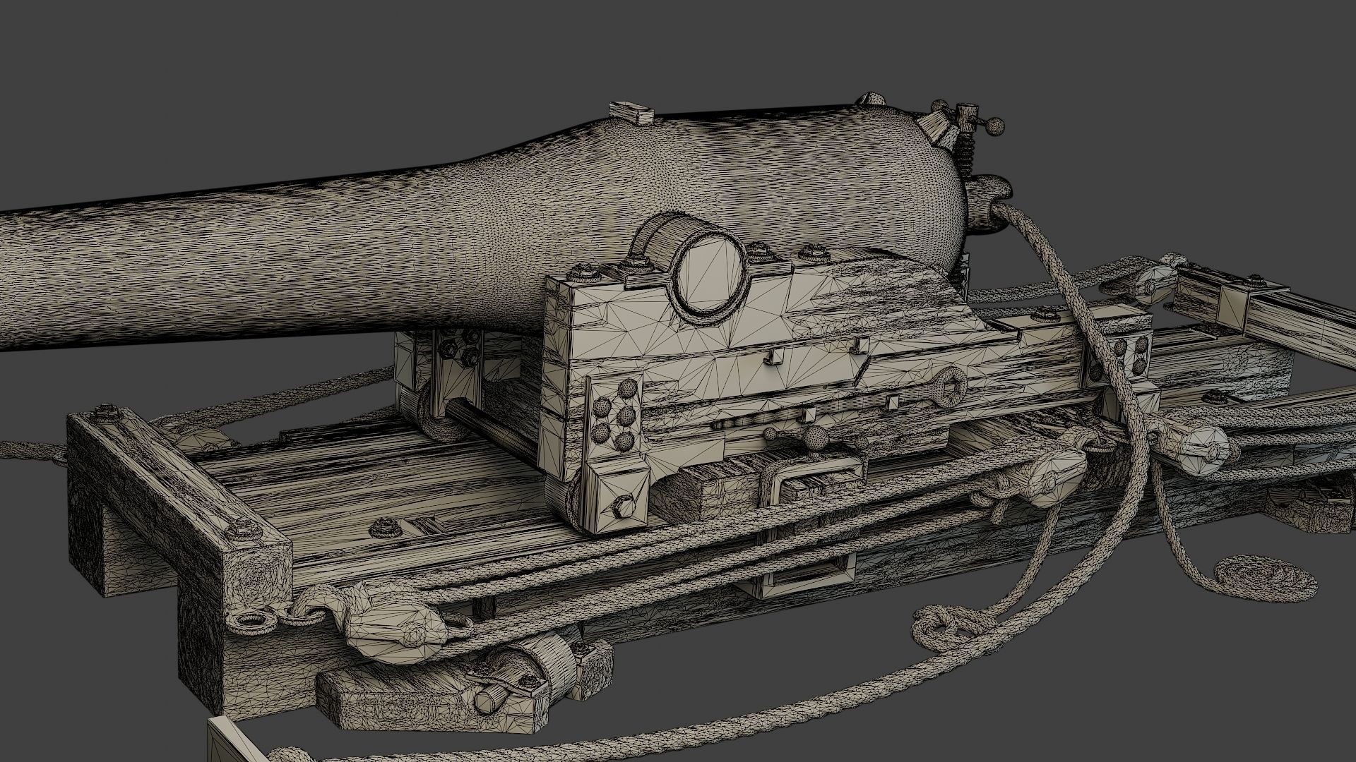 American civil war Dahlgren Cannon ACWDC 3D print model_12