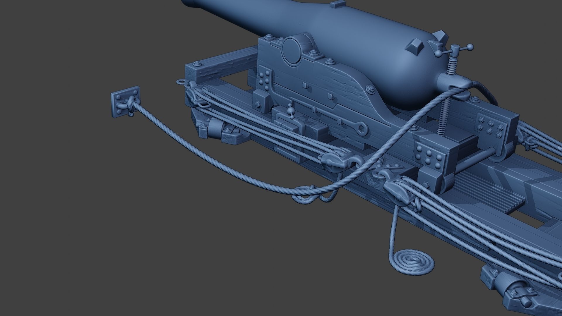 American civil war Dahlgren Cannon ACWDC 3D print model_6