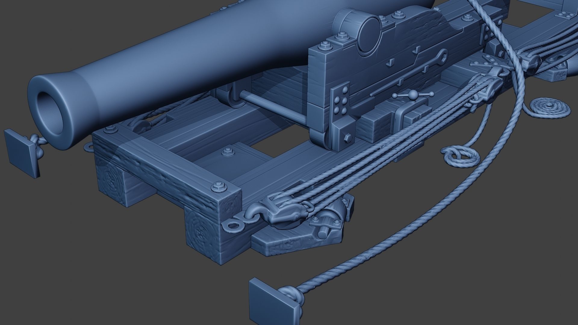 American civil war Dahlgren Cannon ACWDC 3D print model_19