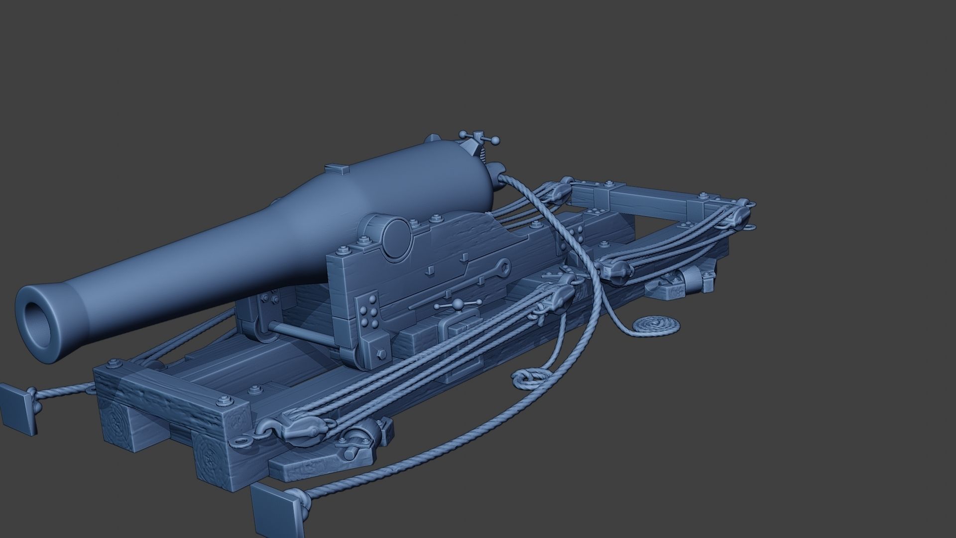 American civil war Dahlgren Cannon ACWDC 3D print model_3