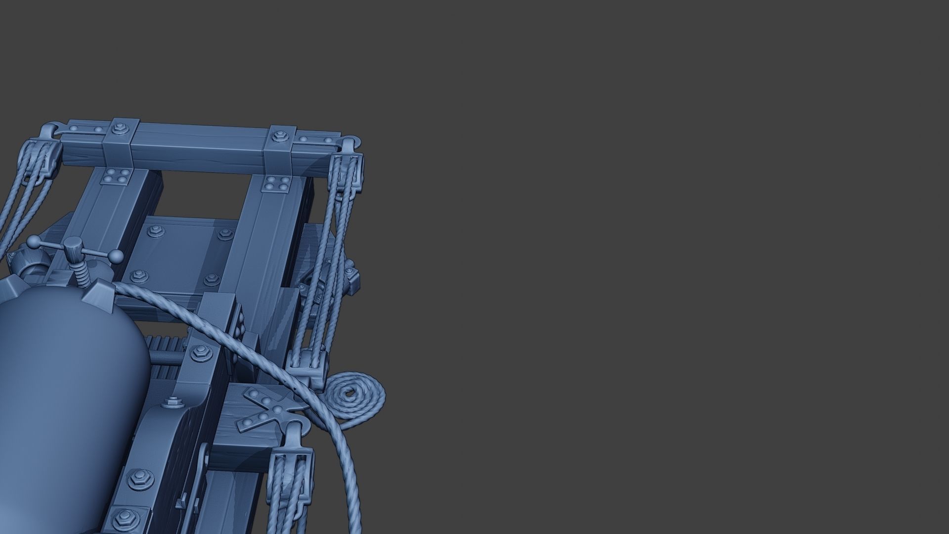 American civil war Dahlgren Cannon ACWDC 3D print model_24