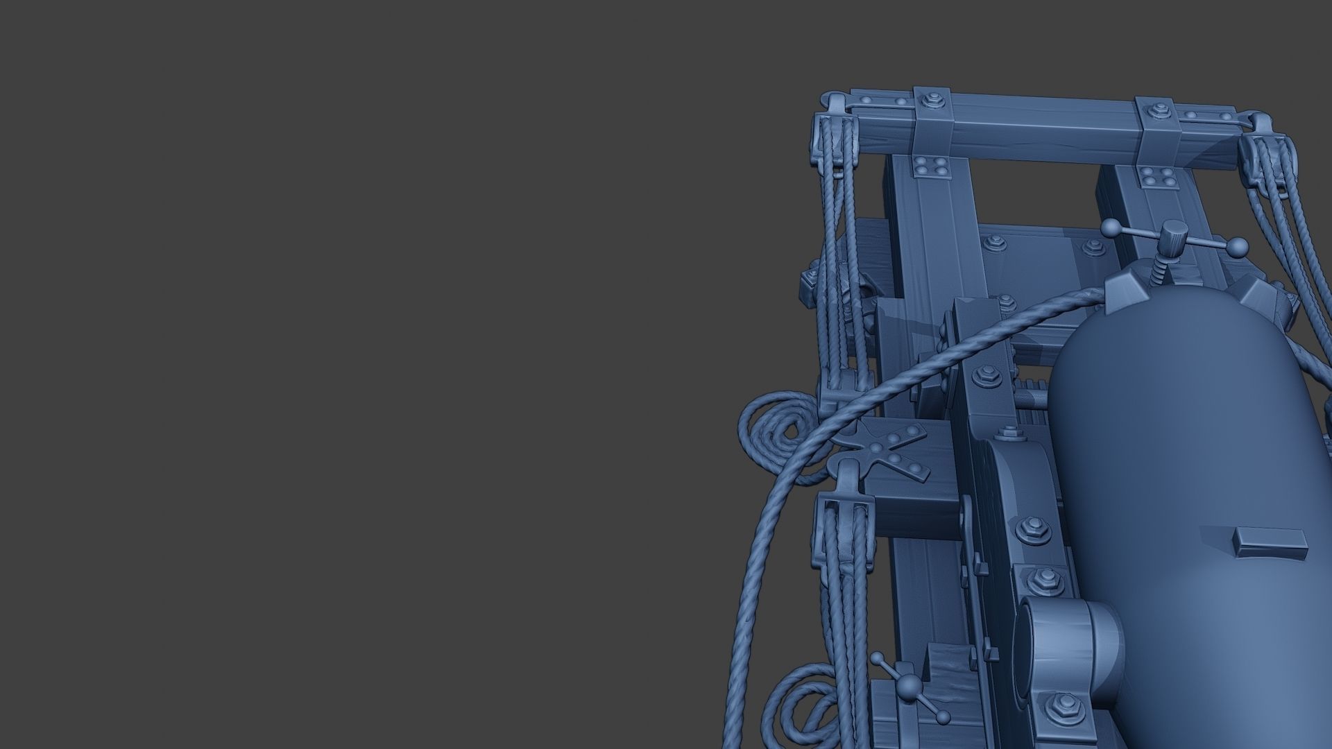 American civil war Dahlgren Cannon ACWDC 3D print model_22