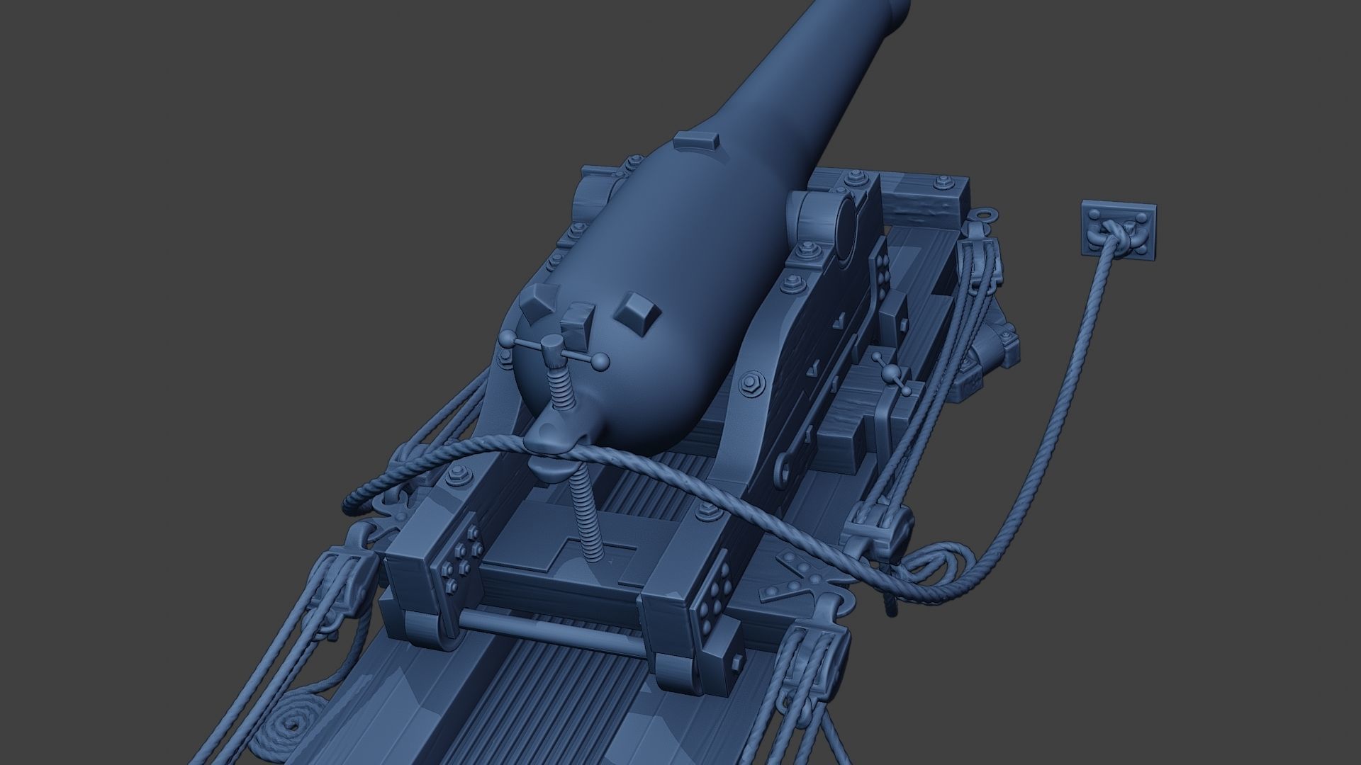 American civil war Dahlgren Cannon ACWDC 3D print model_8