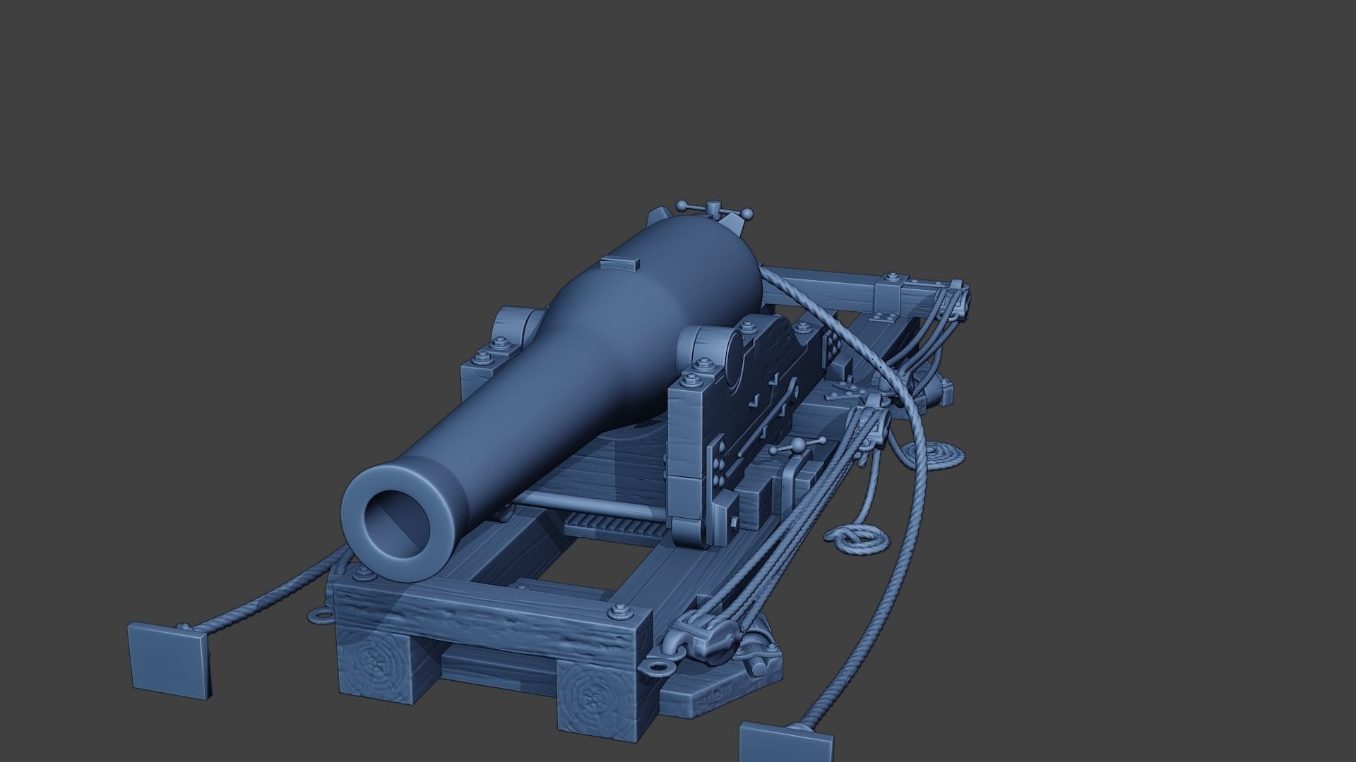 American civil war Dahlgren Cannon ACWDC 3D print model_2