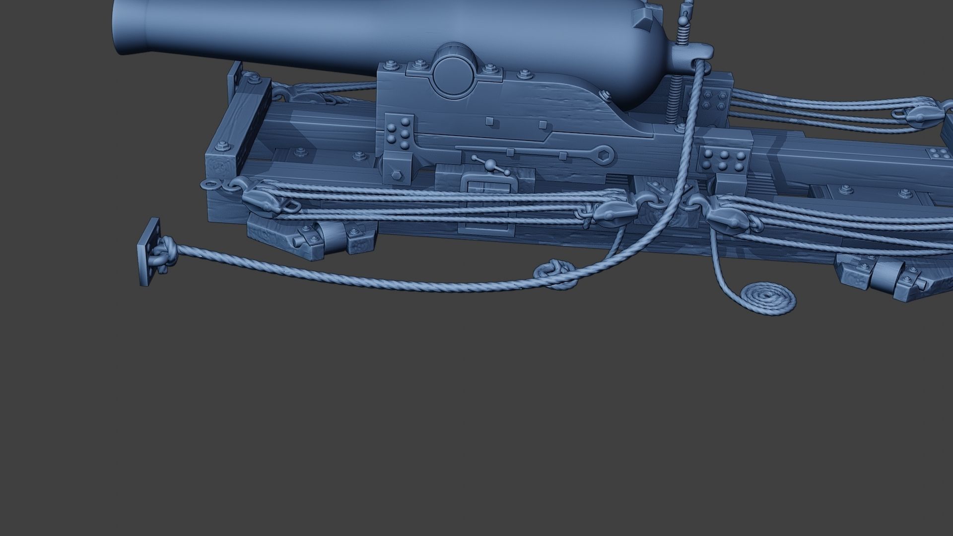 American civil war Dahlgren Cannon ACWDC 3D print model_5