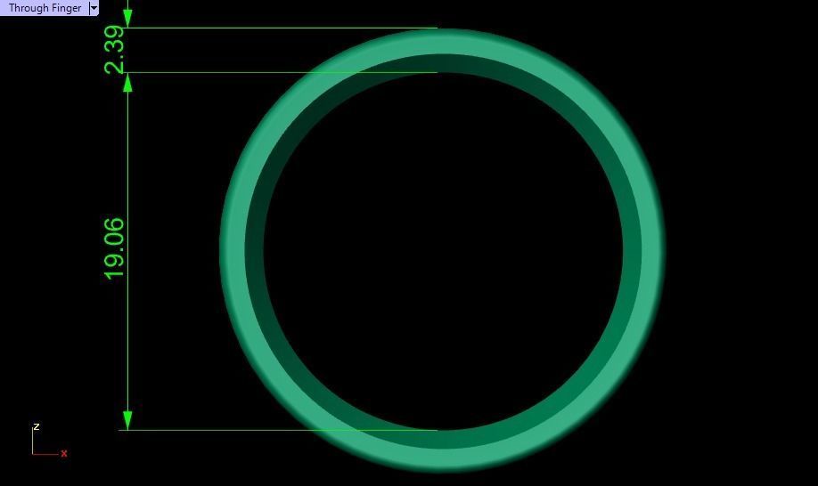 ring set 45 collection1  musical note 3D print model_10