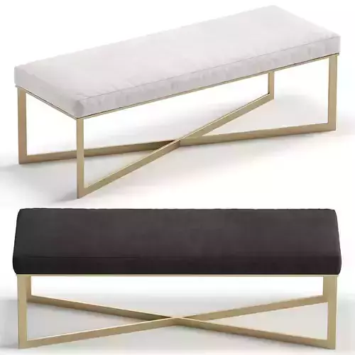Bench RALPH by Cazarina Interiors 3 Colors Version
