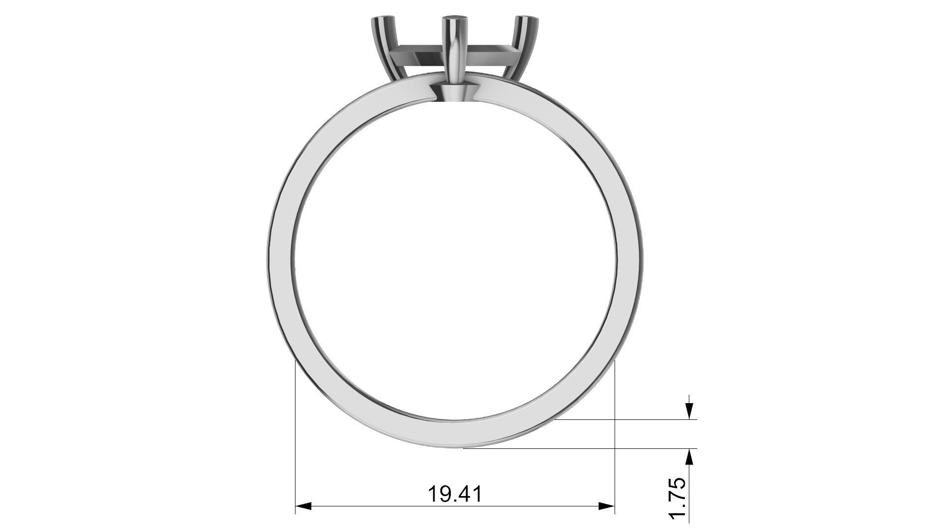 Viking Runes Ring 3D print model_17