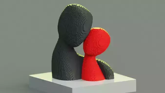 Love Couple Sculpture