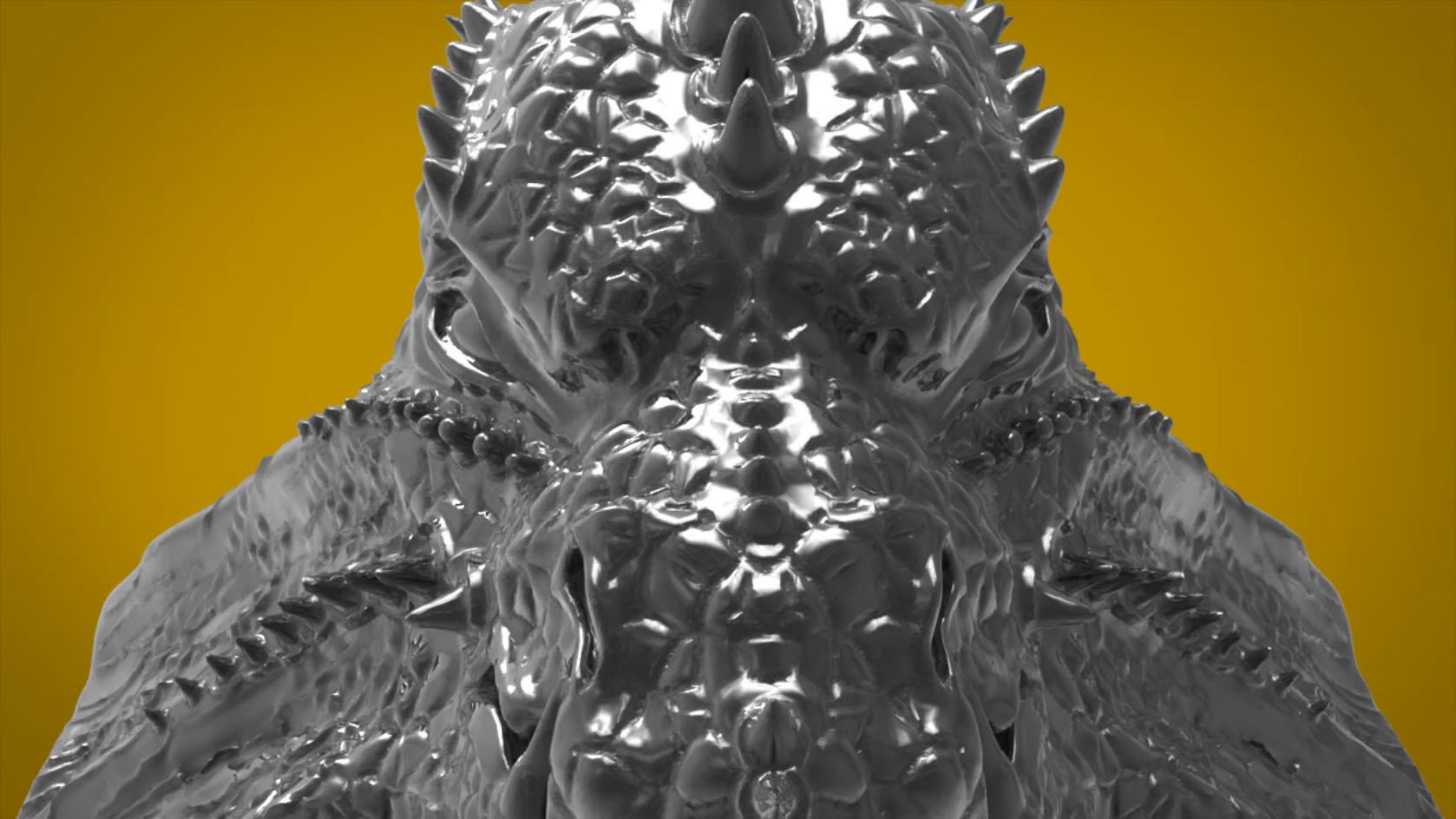 Dragon Phoenix Biker Ring    3D print model_20