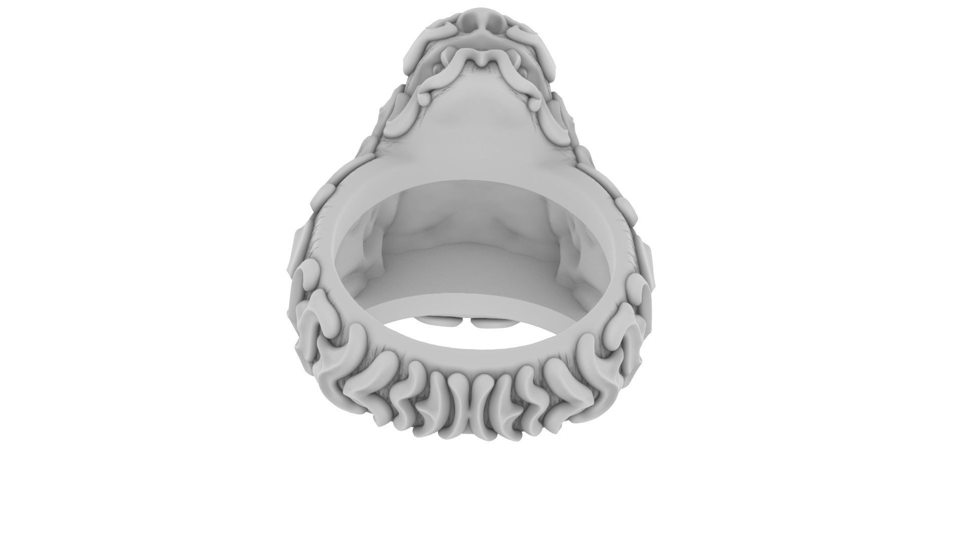 Tiger Ring 3D print model_16