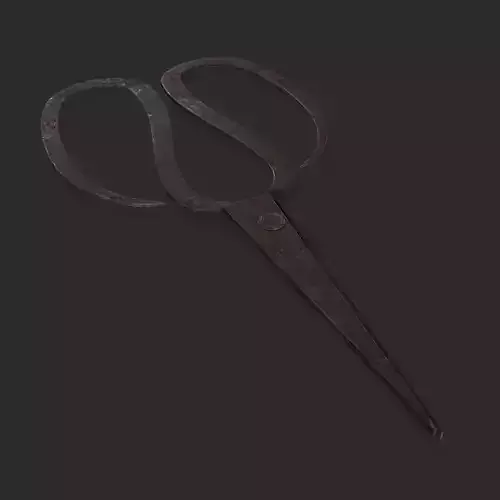 Medieval Leather Shears