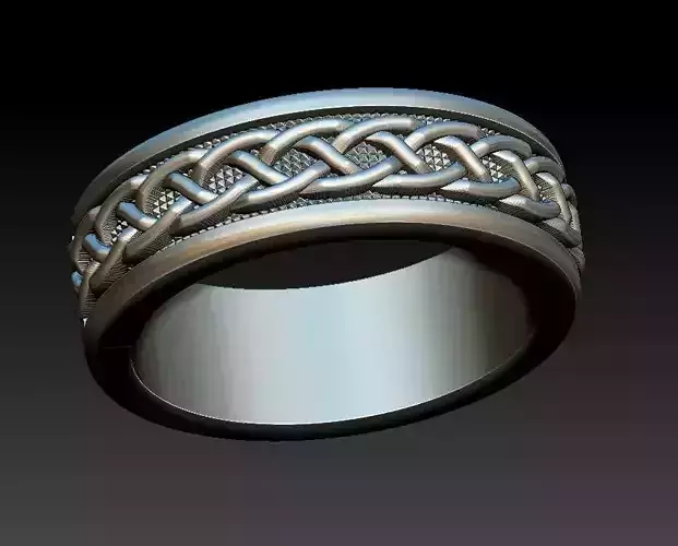 Triple Braid Ring 