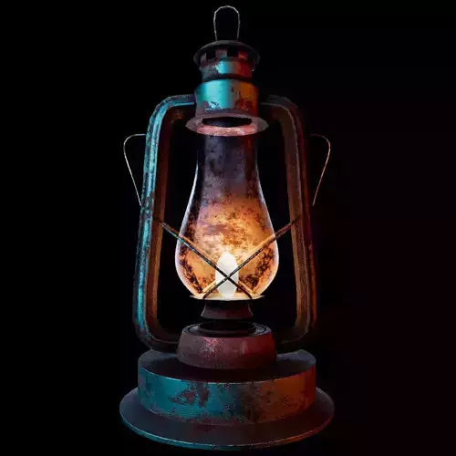 Old Oil Lamp