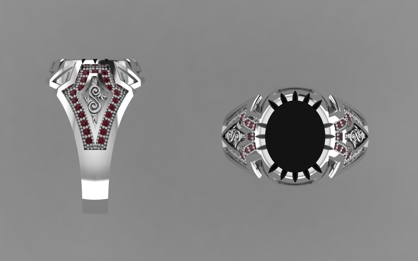 NEO MAN RING MODEL35 3D print model_1